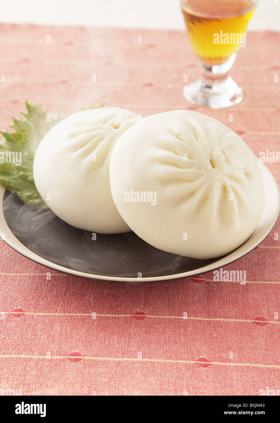 Steamed pork buns Stock Photo Alamy