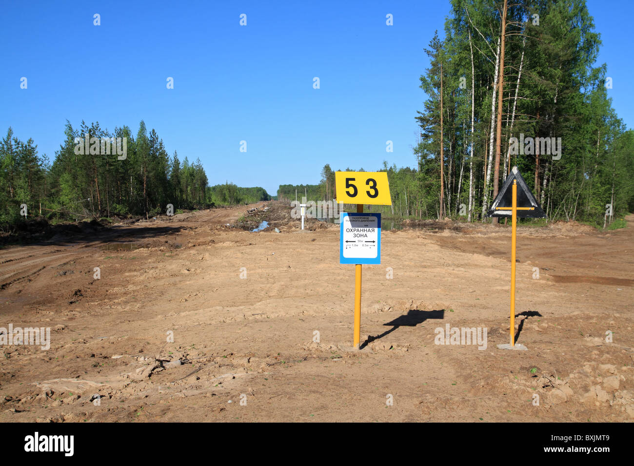 Number On Gas Pipe Stock Photo Alamy