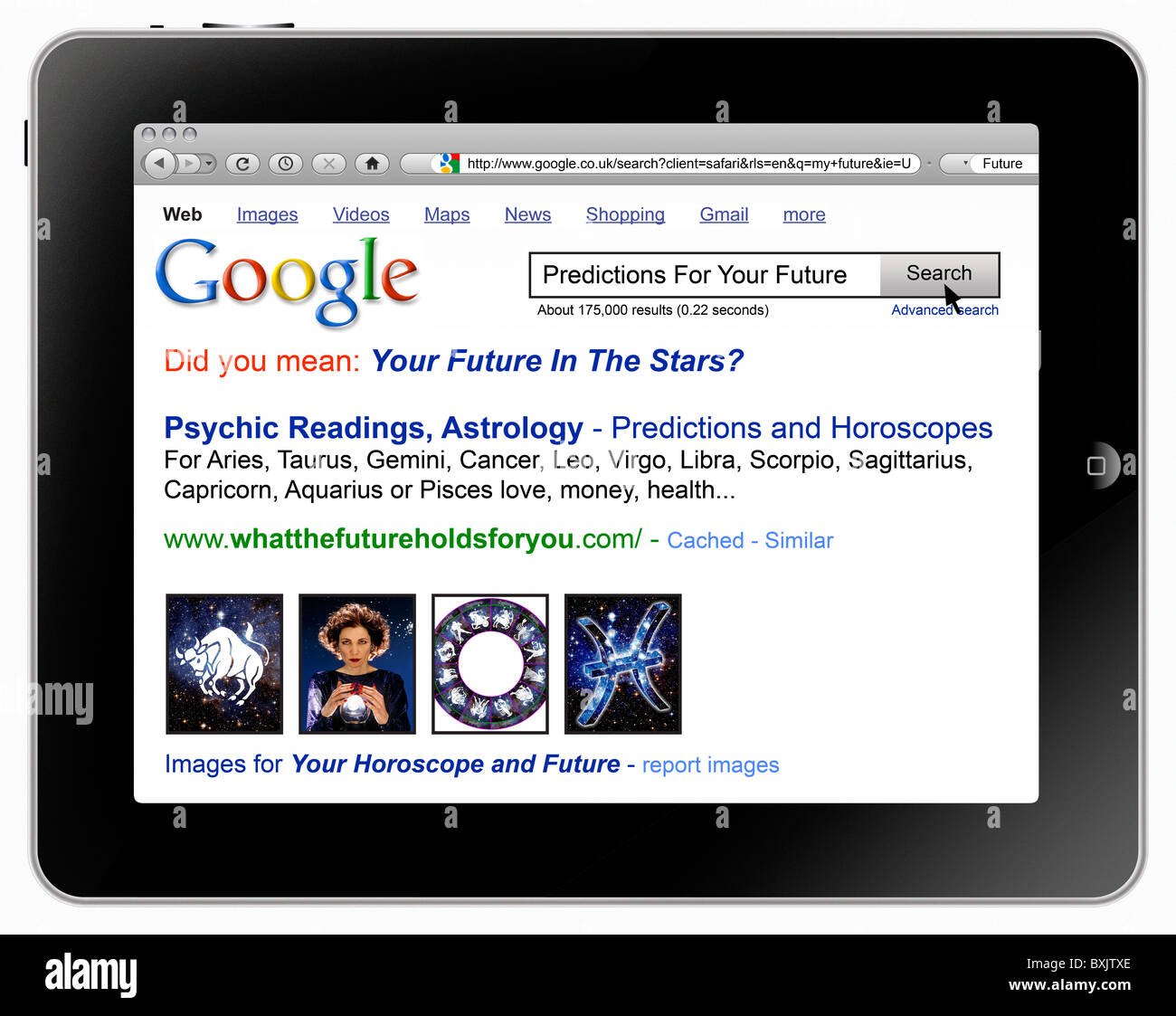 Apple Ipad With Safari Browser And A Google Search For Horoscopes For Future Predictions Via The Stars Astrology Stock Photo Alamy Apple Ipad With Safari Browser And A Google Search For Horoscopes For Future Predictions Via The Stars Astrology Stock Photo Alamy