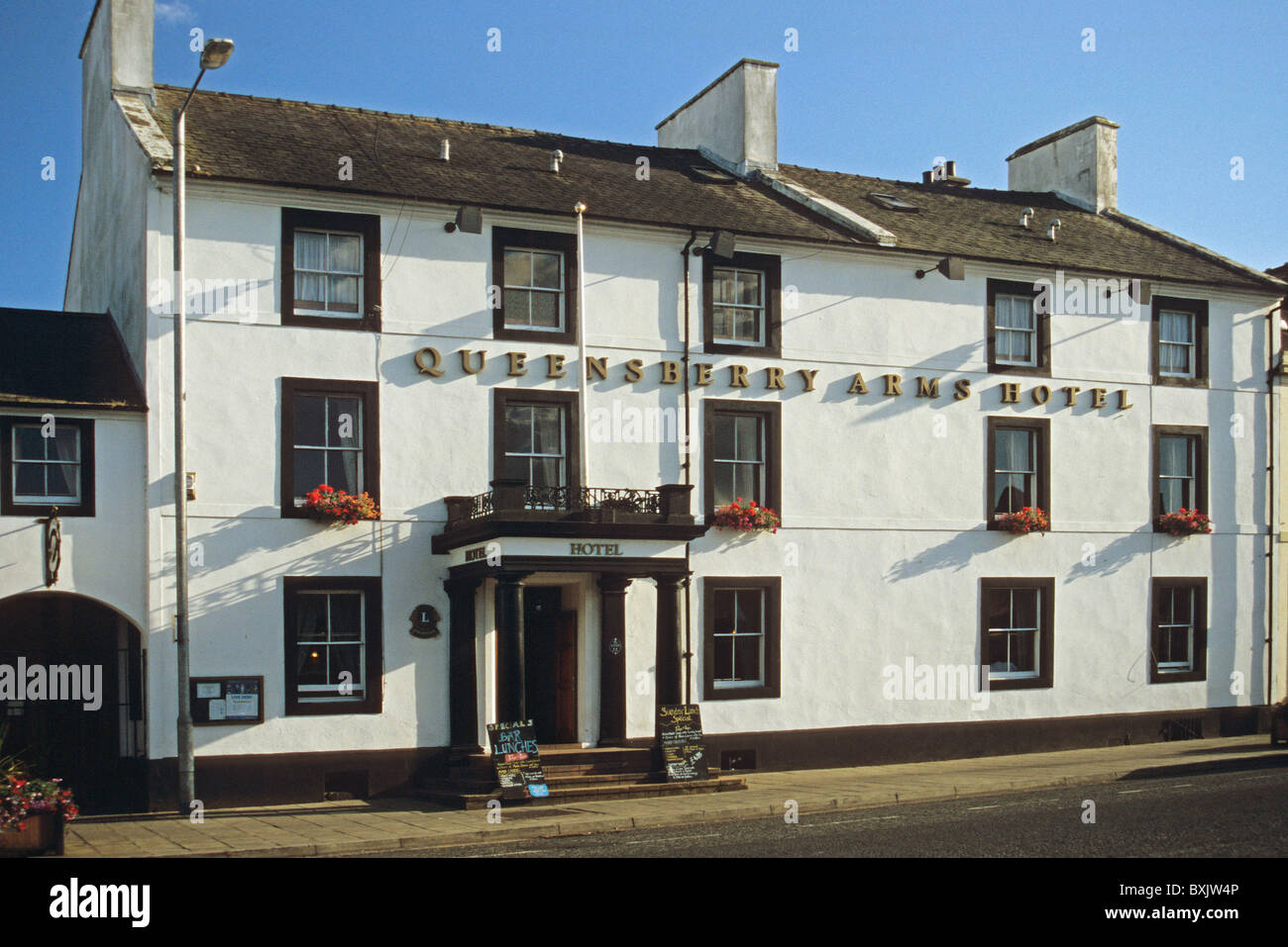 Queensberry Arms Hotel, Annan Stock Photo Alamy