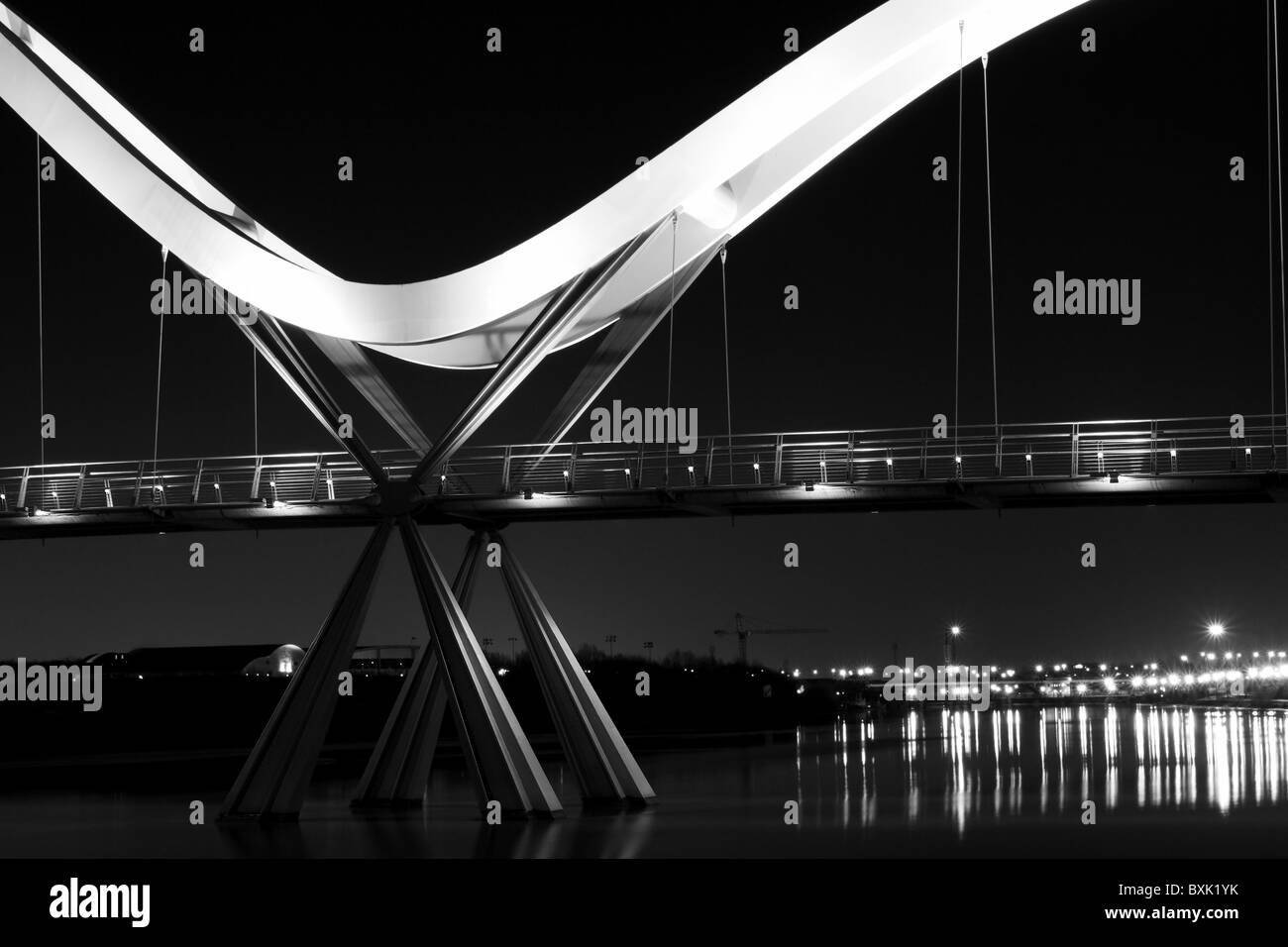 Infinity Bridge Stock Photo