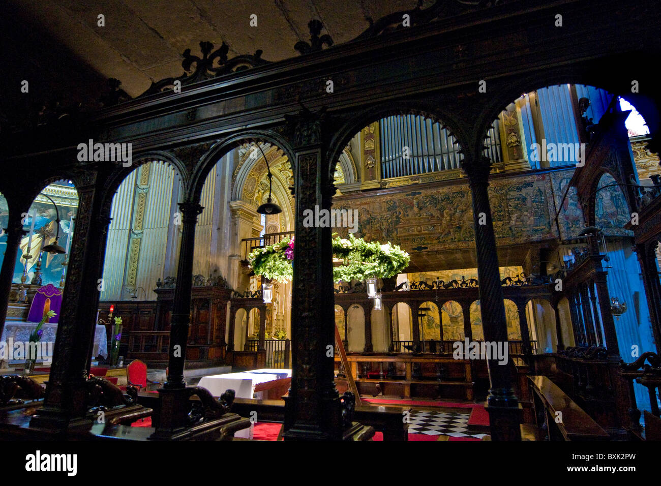 Santa Maria Maggiore church, Bergamo, Italy Stock Photo