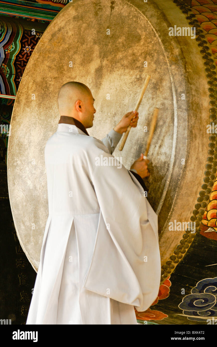 Buddhist drum hi-res stock photography and images - Alamy