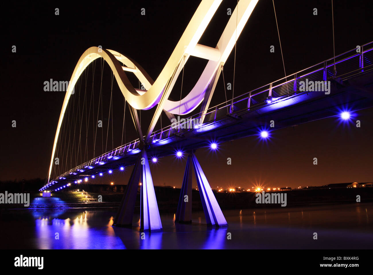 Infinity Bridge Stock Photo