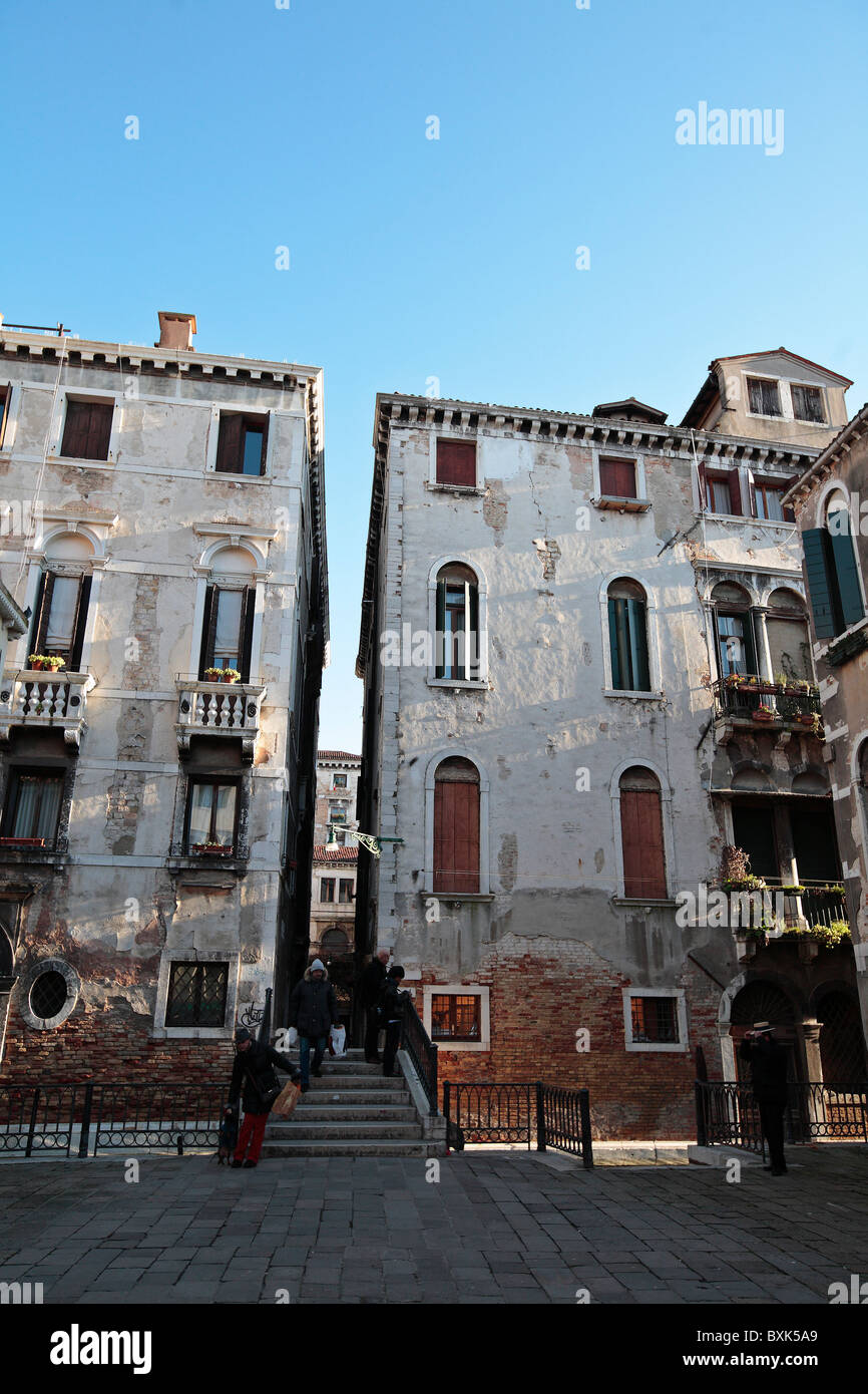 Streets in Venice Stock Photo