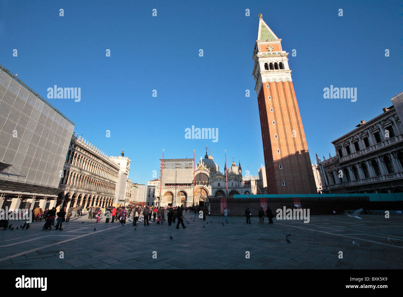 Piazza San Marco Venice Stock Photo Alamy
