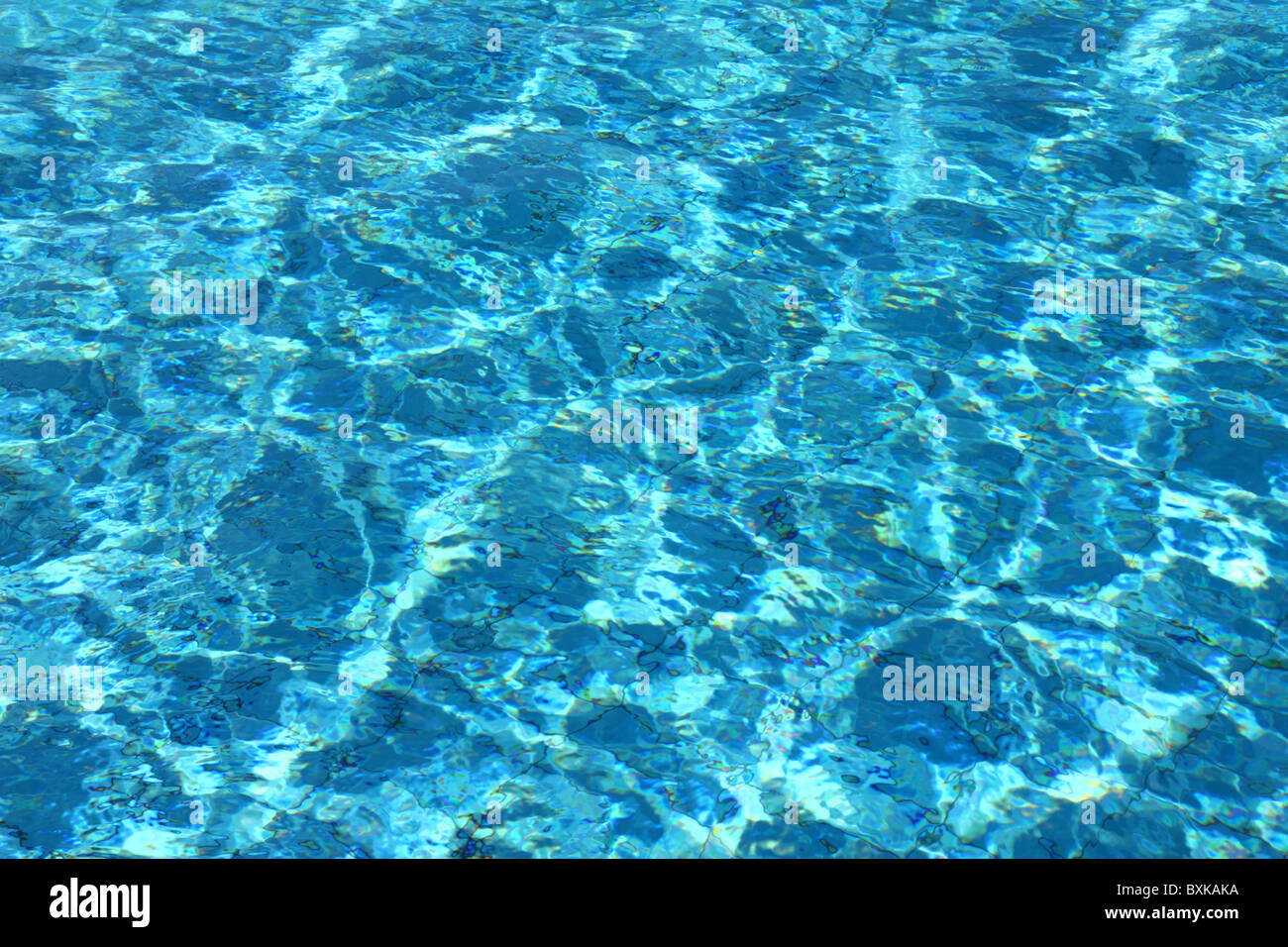 swimming pool with ripple turquoise water background Stock Photo - Alamy