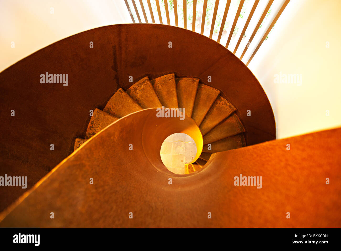 Spiral Stairway, Stock Photo