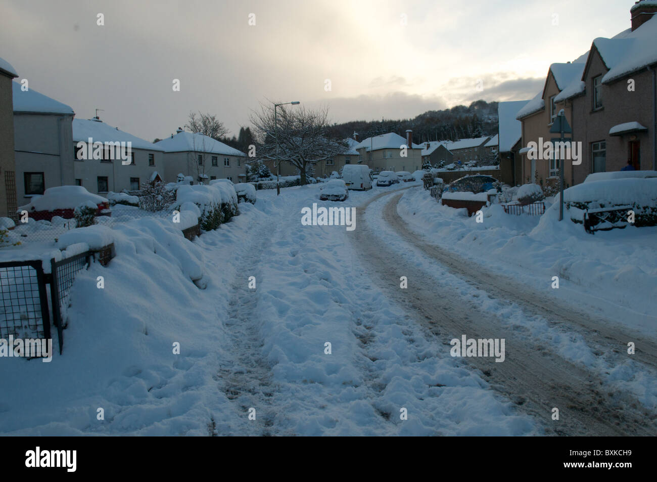 Perth Snow Heavy snowfall over deep hi-res stock photography and images - Alamy