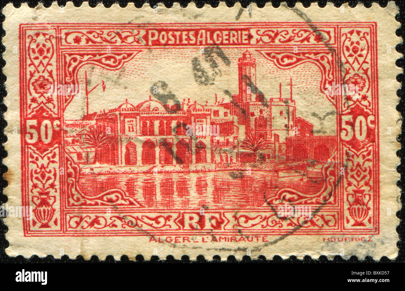 Postage stamp algeria hi-res stock photography and images - Alamy