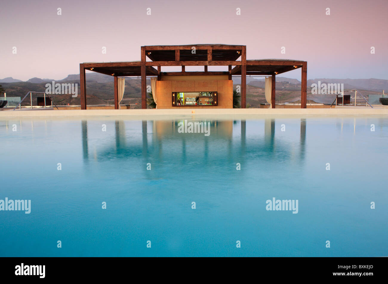 Rooftop Bar And Pool At Salobre Golf & Resort Sheraton Hotel Near