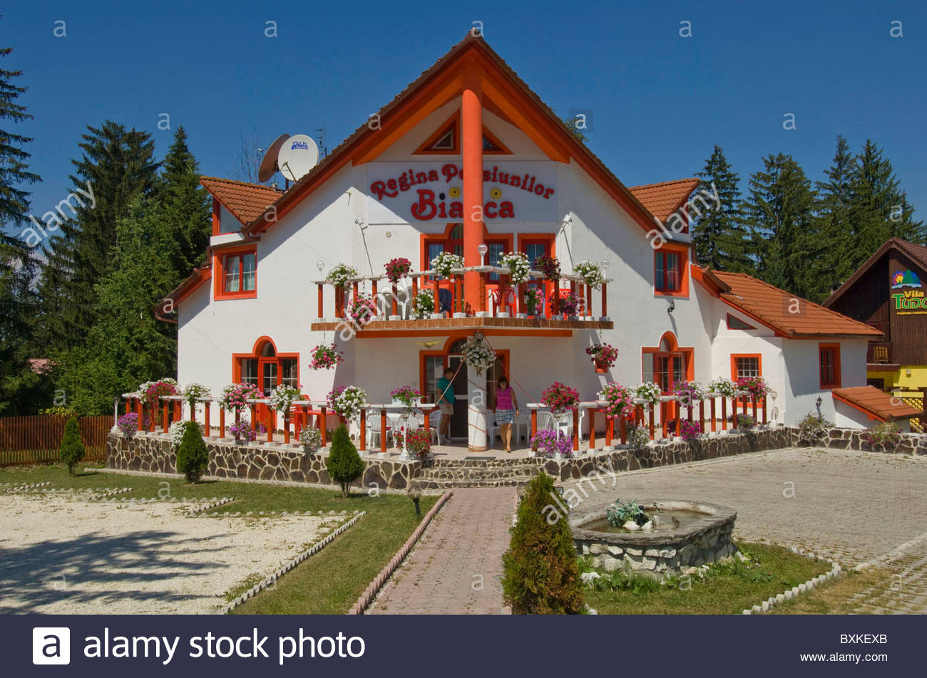 Country Hotel, Transylvania, Romania Stock Photo: 33620227 - Alamy