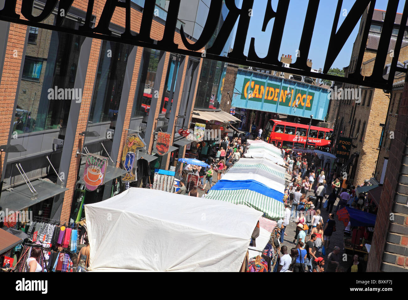 Markets, Camden Market Stock Photo Alamy