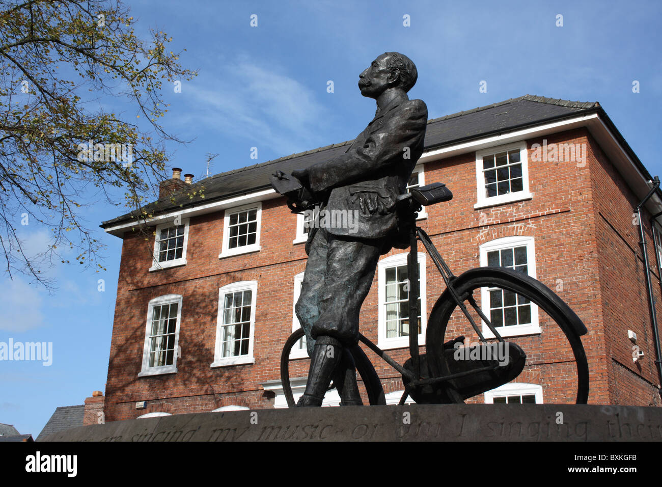 Edward elgar statue hereford hires stock photography and images Alamy