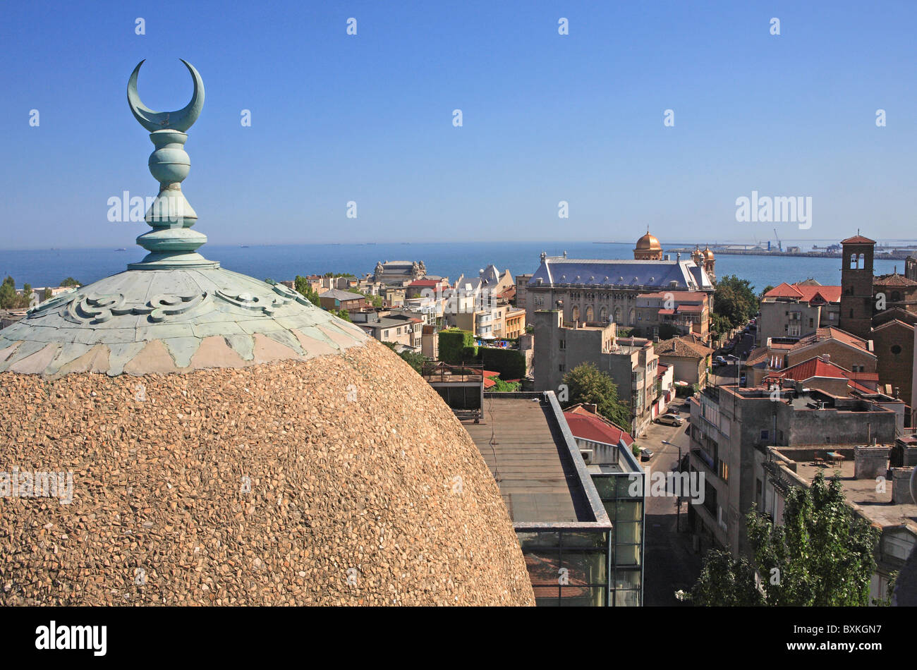 Romania, Constanta, From The Great Mosque Stock Photo