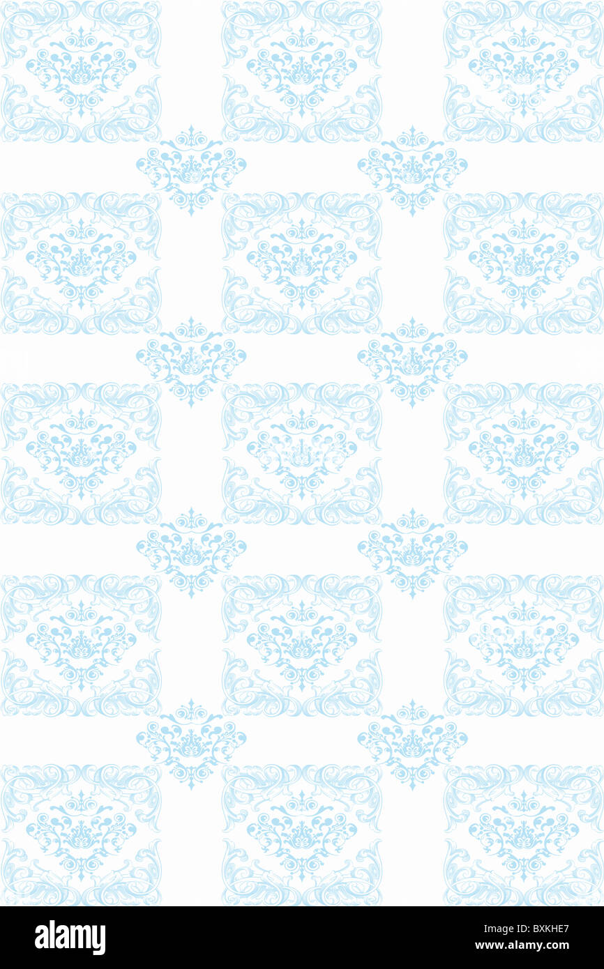 Seamless wallpaper of floral pattern Stock Photo - Alamy