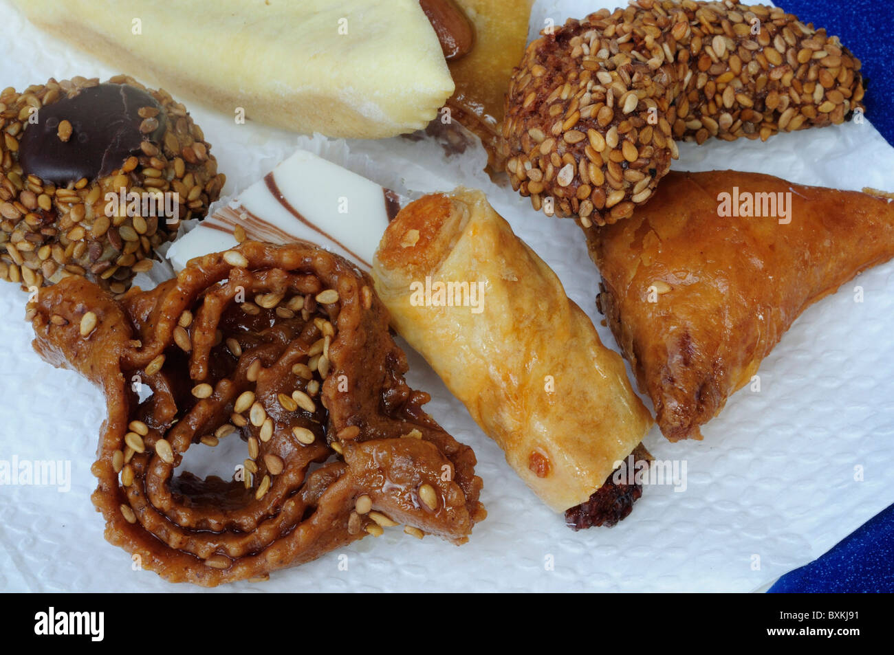 Pastries, Essaouira Stock Photo