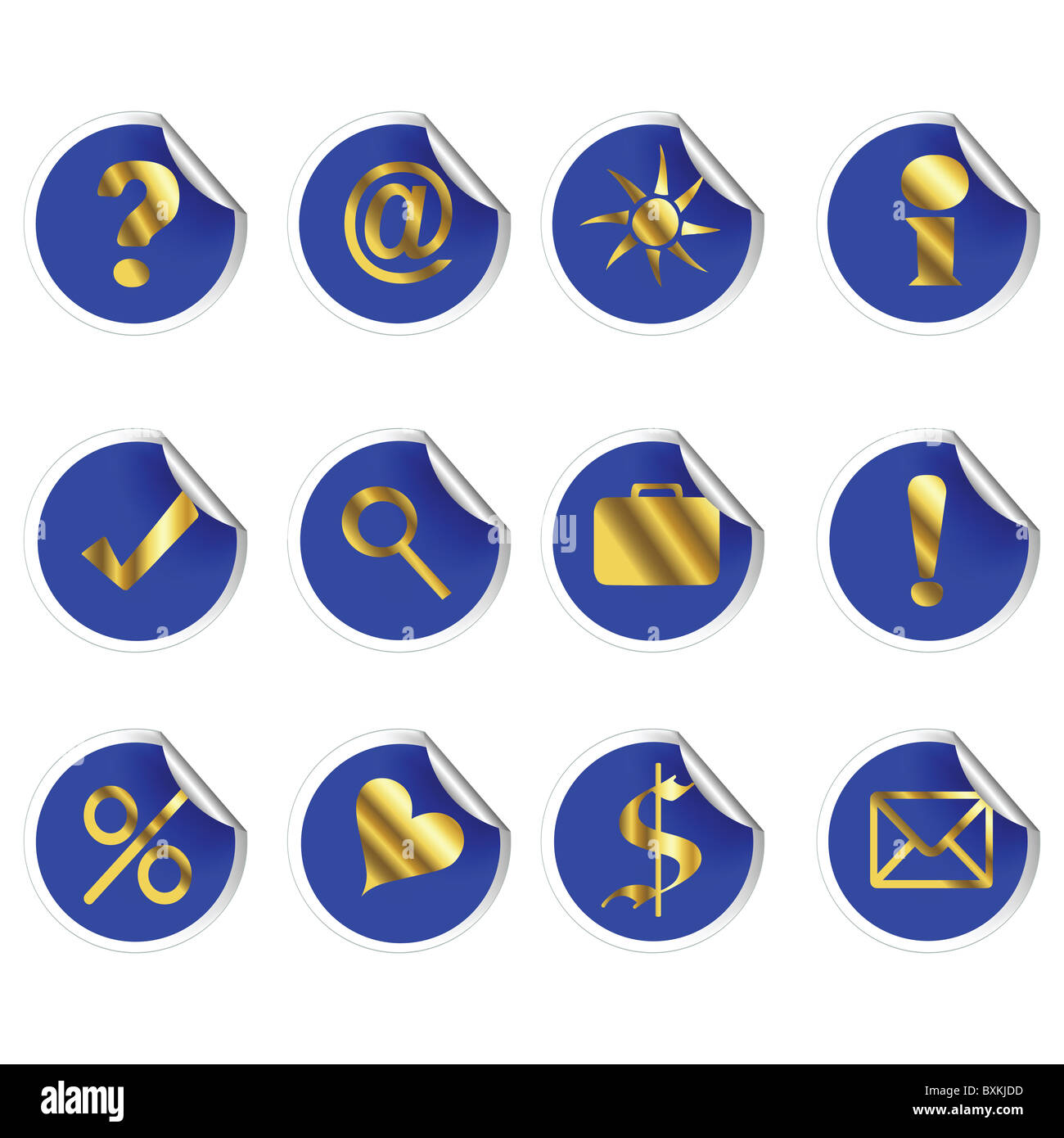Stickers labels Cut Out Stock Images & Pictures - Alamy