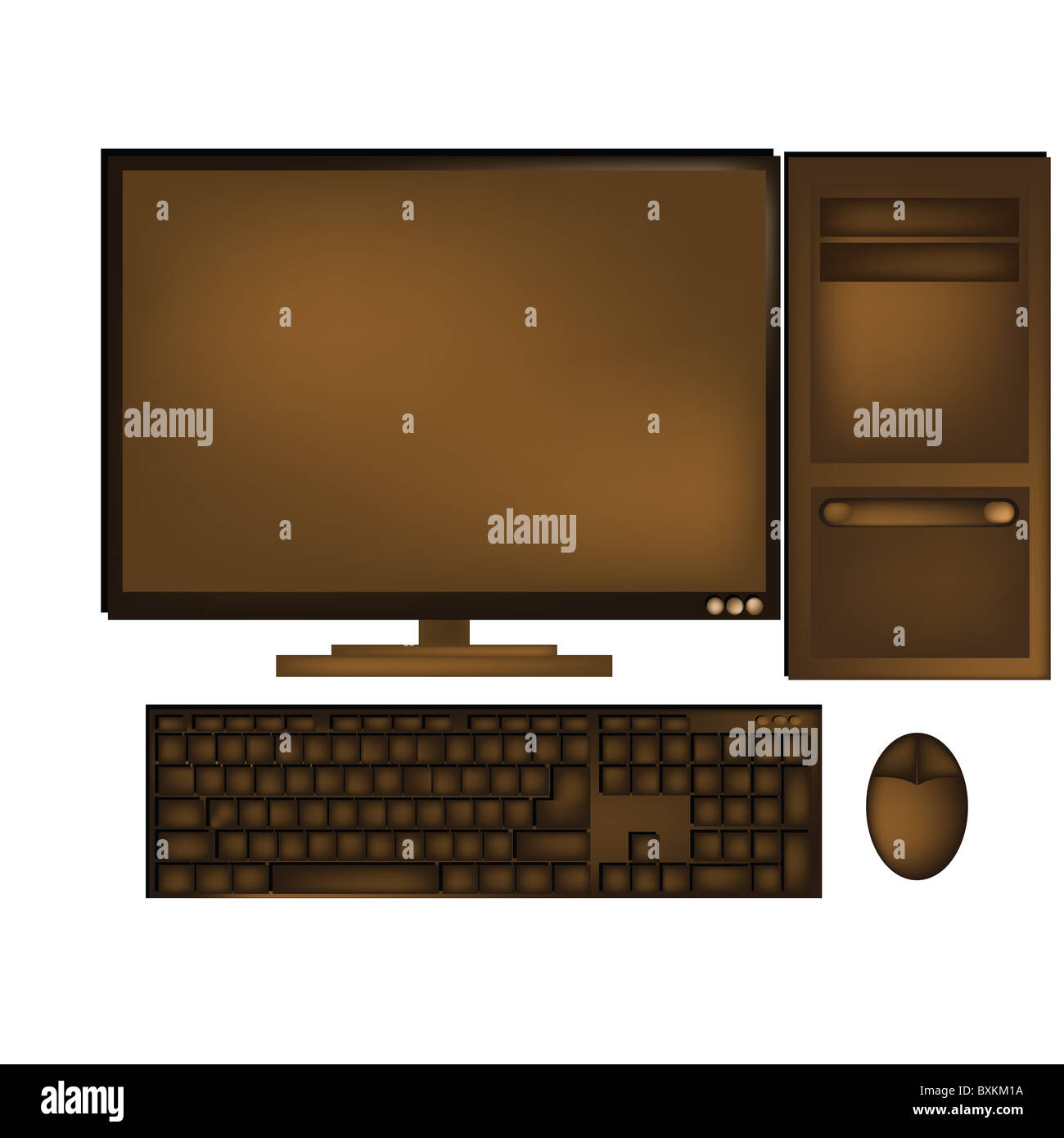 Keyboard layout Cut Out Stock Images & Pictures - Alamy