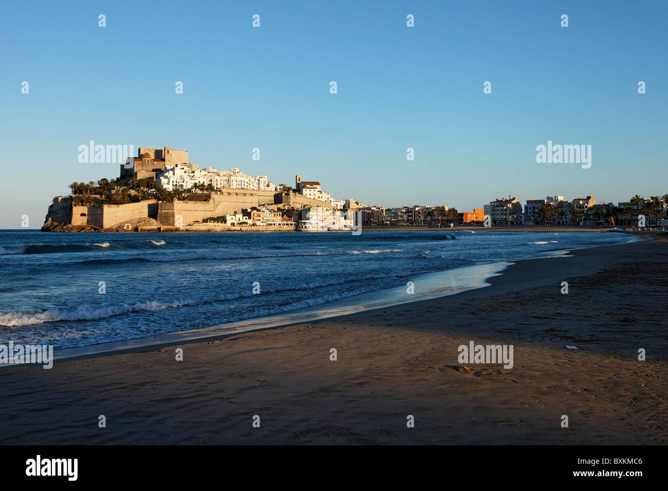 old-town-with-castle-peniscola-valencia-spain-stock-photo-alamy
