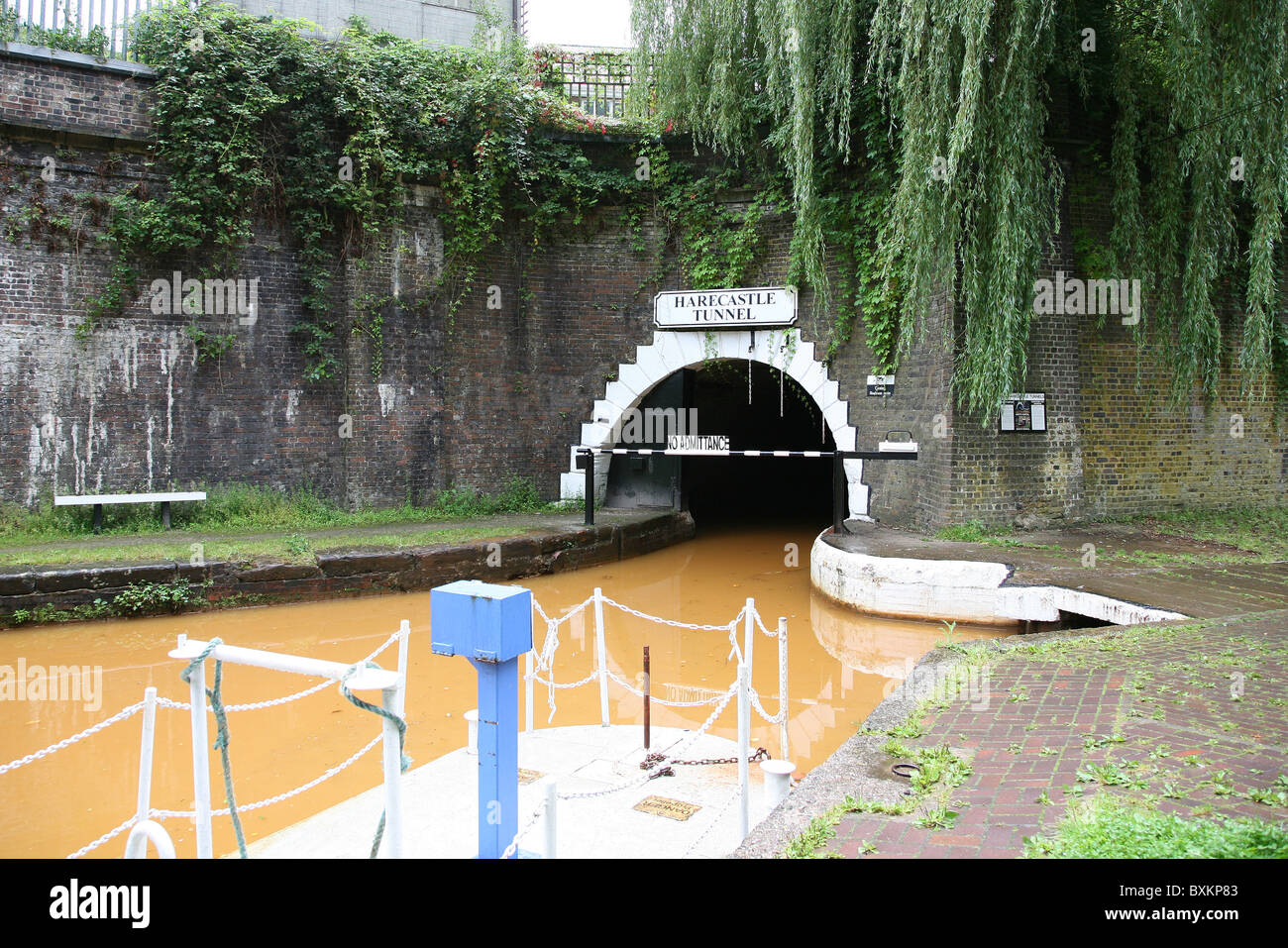 North entrance to Harecastle Tunnel Trent and Mersey canal Kidsgrove