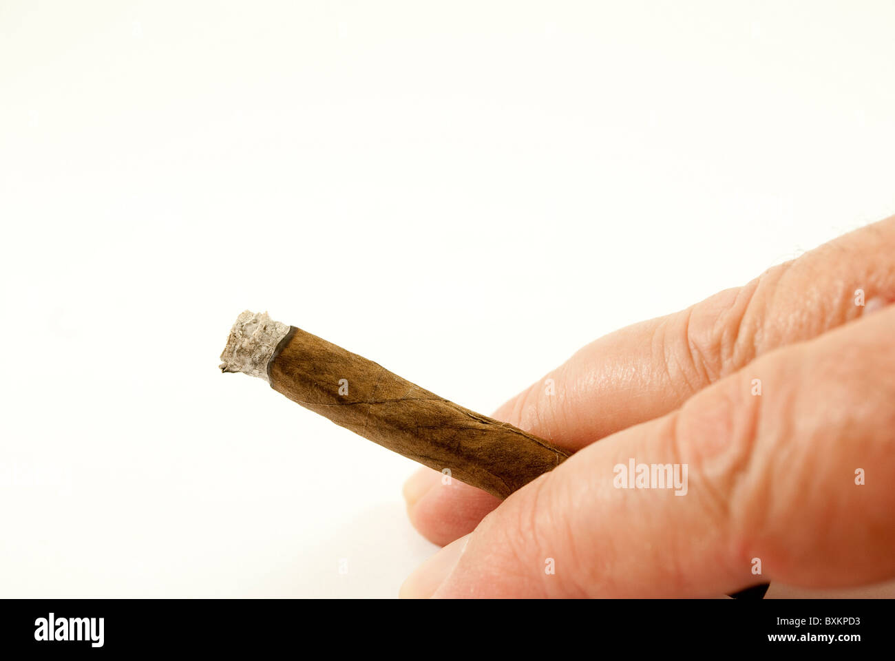 Hand Cigar Stock Image Hand Cigar Stock Image