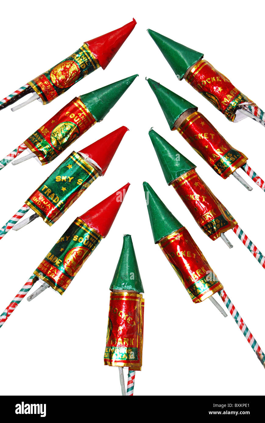 Bottle Rockets One of the many types of Firecrackers Stock Photo Alamy