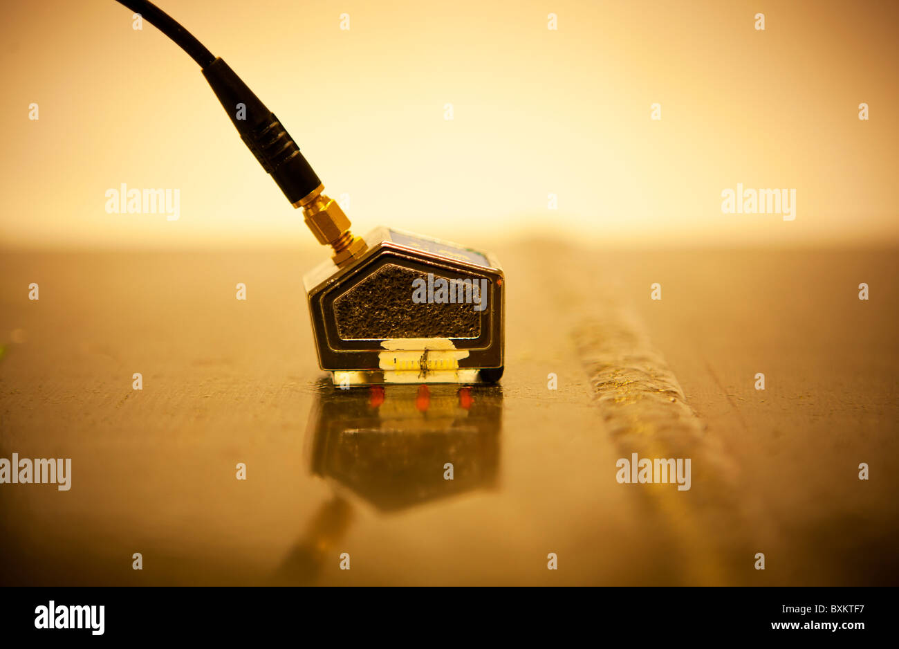 NDT, Shear Wave Probe Stock Photo Alamy