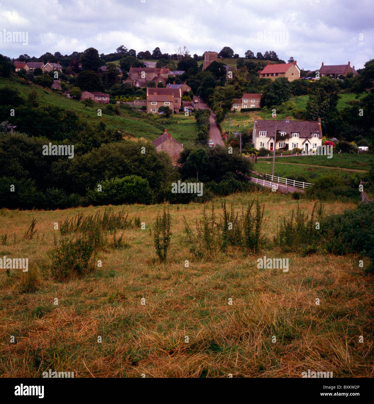 South Stoke village near Bath Somerset England Stock Photo Alamy