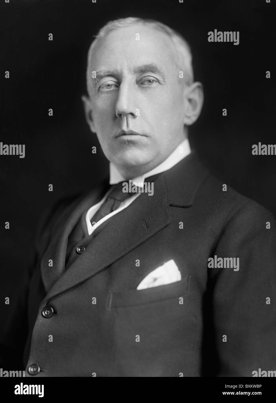 Norwegian polar explorer Roald Amundsen (1872 - 1928) - the first person to reach the geographic South Pole in December 1911. Stock Photo