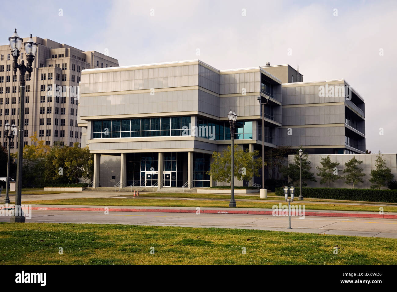 Louisiana State Library Building in Baton Rouge Stock Photo Alamy