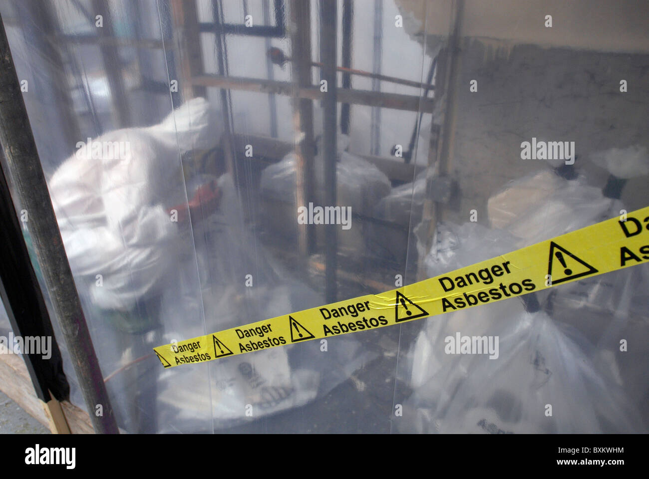 Asbestos Removal England United Kingdom Stock Photo Alamy