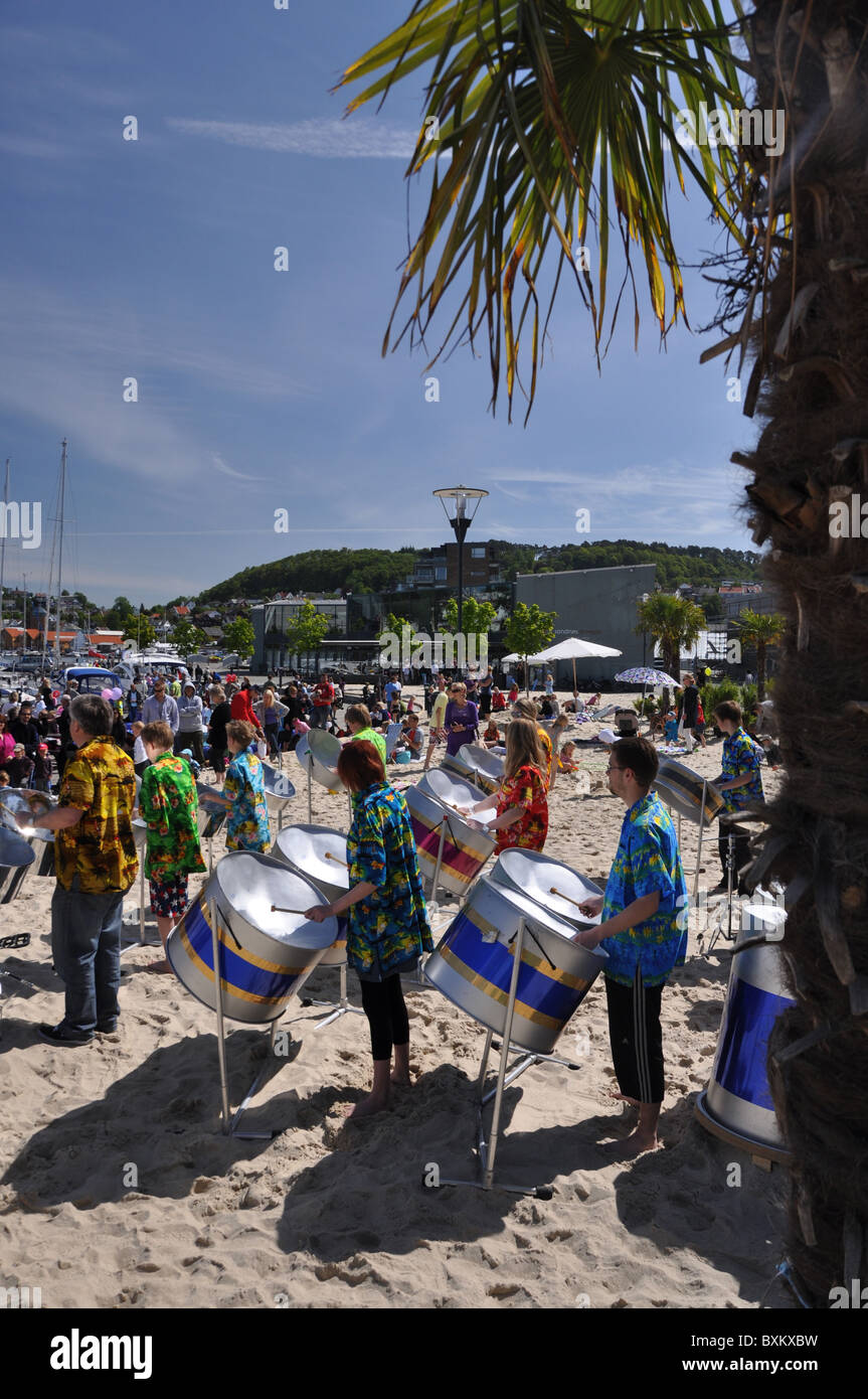 Steel Drums, Steel Band, Pan Band, Sandnes, Norway Stock Photo Alamy
