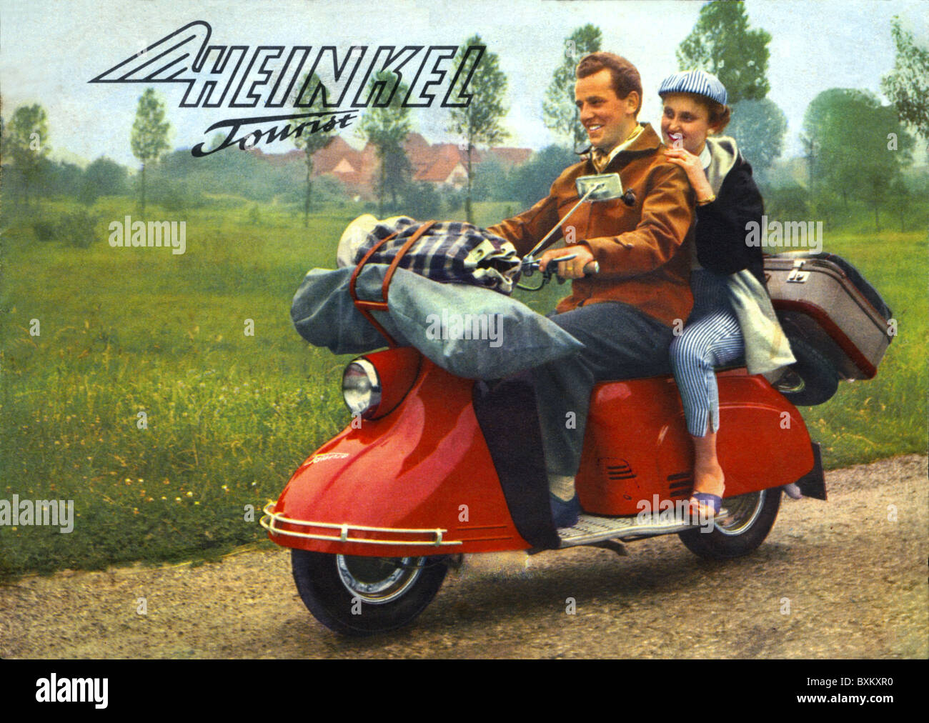 Heinkel tourist hi-res stock photography and images - Alamy