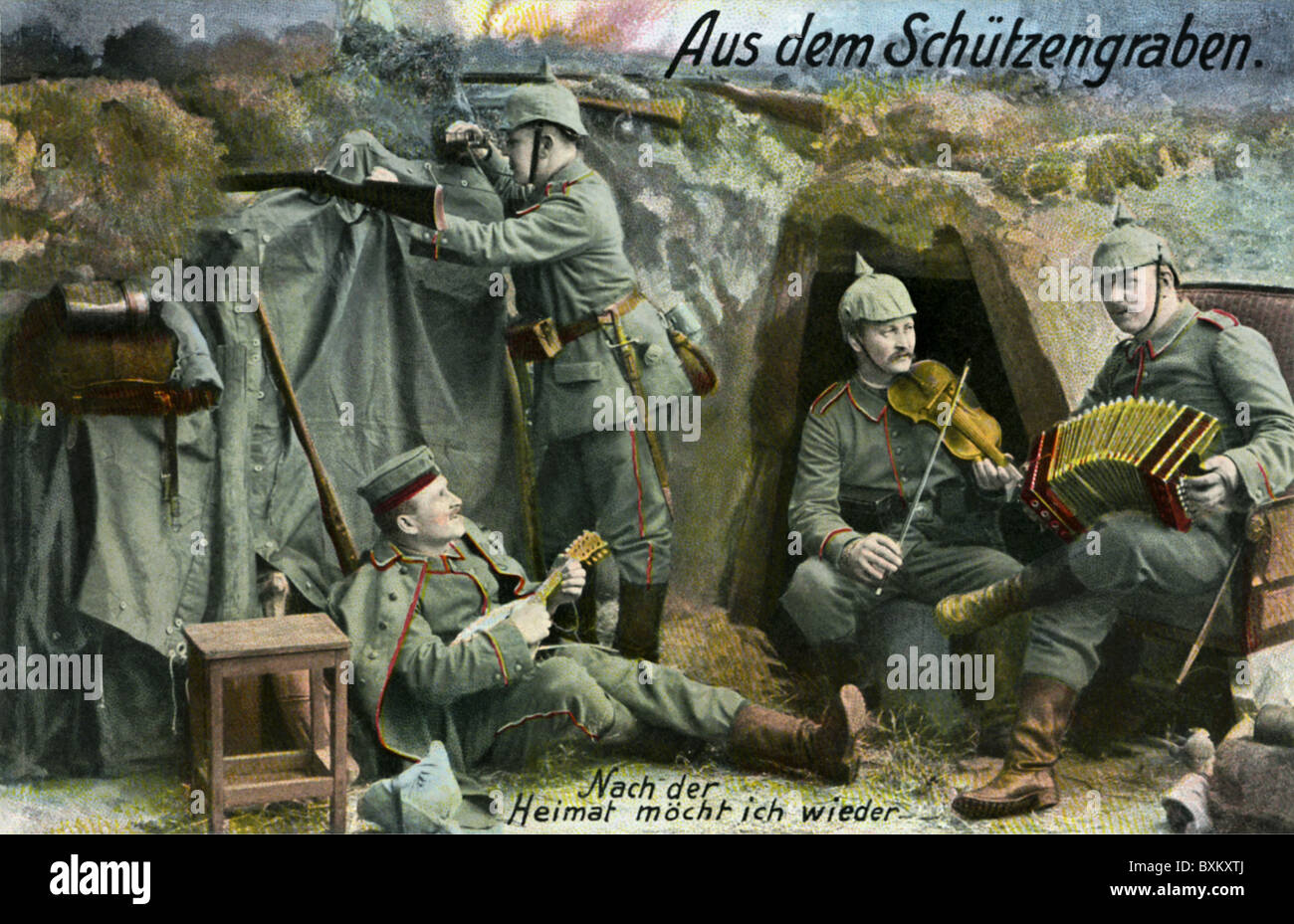 1916 WW1 photo postcard of German military First Aid workers 1916 WW1 photo postcard of German military First Aid workers