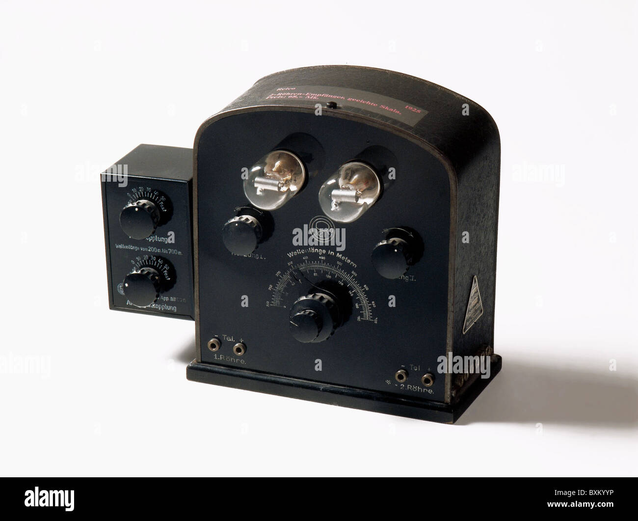 Early radio hi-res stock photography and images - Alamy