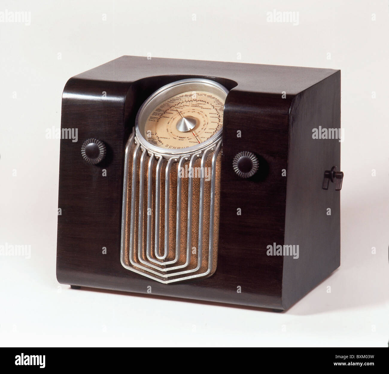 broadcast, radio, radio set Schaub Super 229/II WKW, Germany, 1937,  Additional-Rights-Clearences-Not Available Stock Photo - Alamy