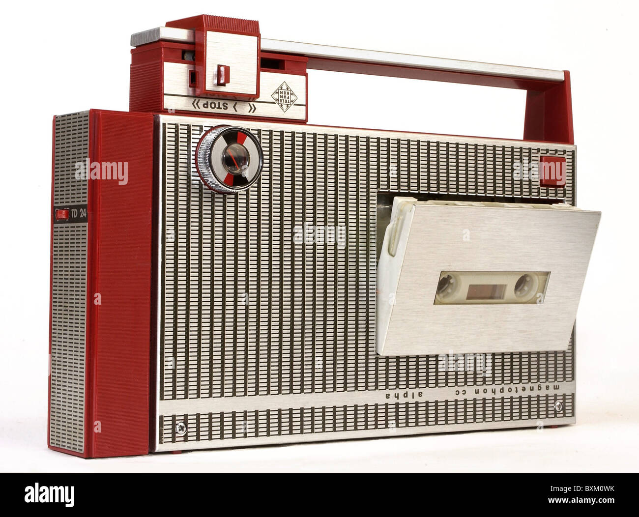 technics, audio, cassette recorder, Telefunken cc alpha, Germany, 1967, Additional