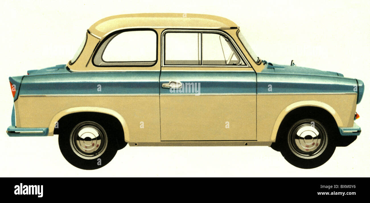 transport / transportation, car, vehicle variants, Trabant, made by VEB Sachsenring Automobilwerke Zwickau, East-Germany, 1959, Additional-Rights-Clearences-Not Available Stock Photo