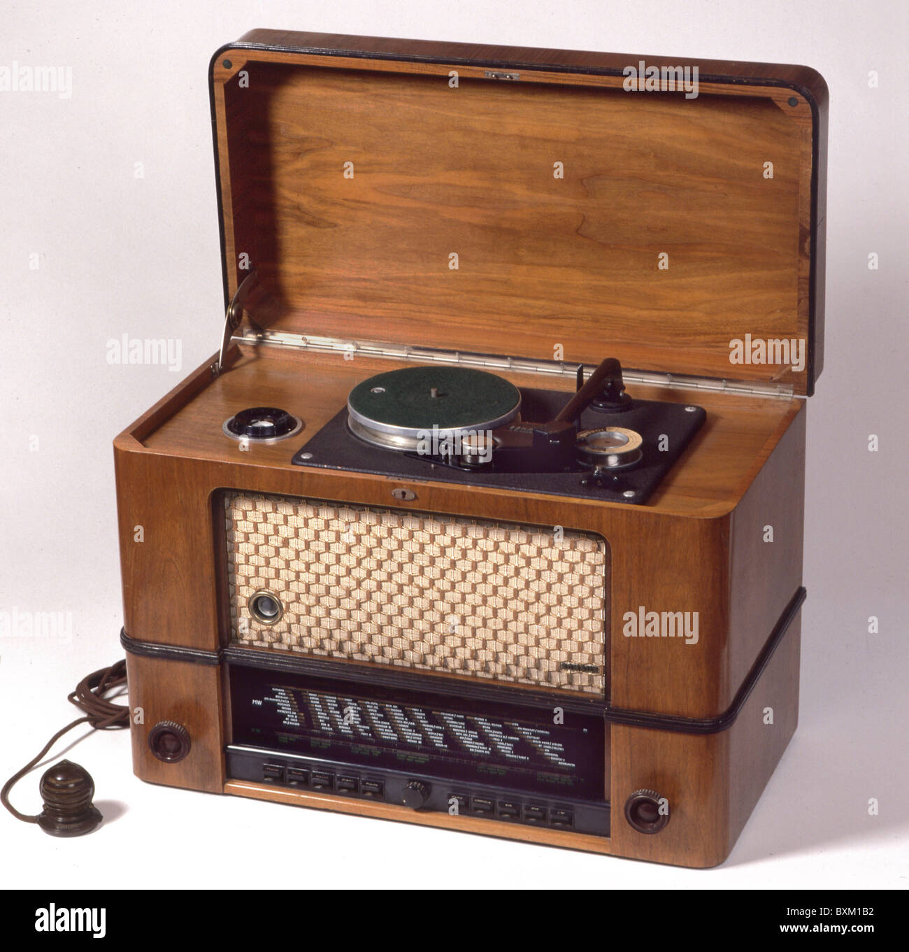 Record Player 1950s Stock Photos Record Player 1950s Stock