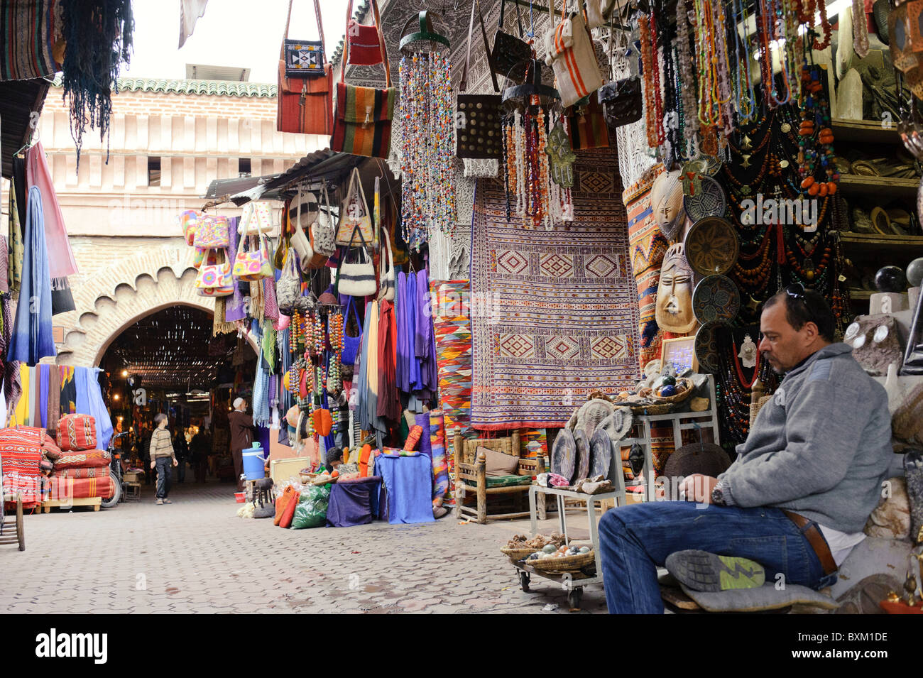 Photo Souk Souks of Marrakech Stock Photo - Alamy