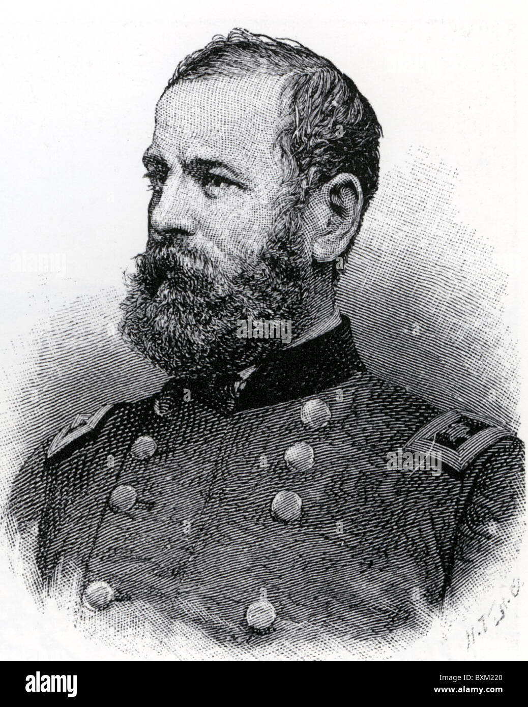 FITZ JOHN PORTER (1822-1901) Union General during the American Civil War, here in 1862 Stock Photo