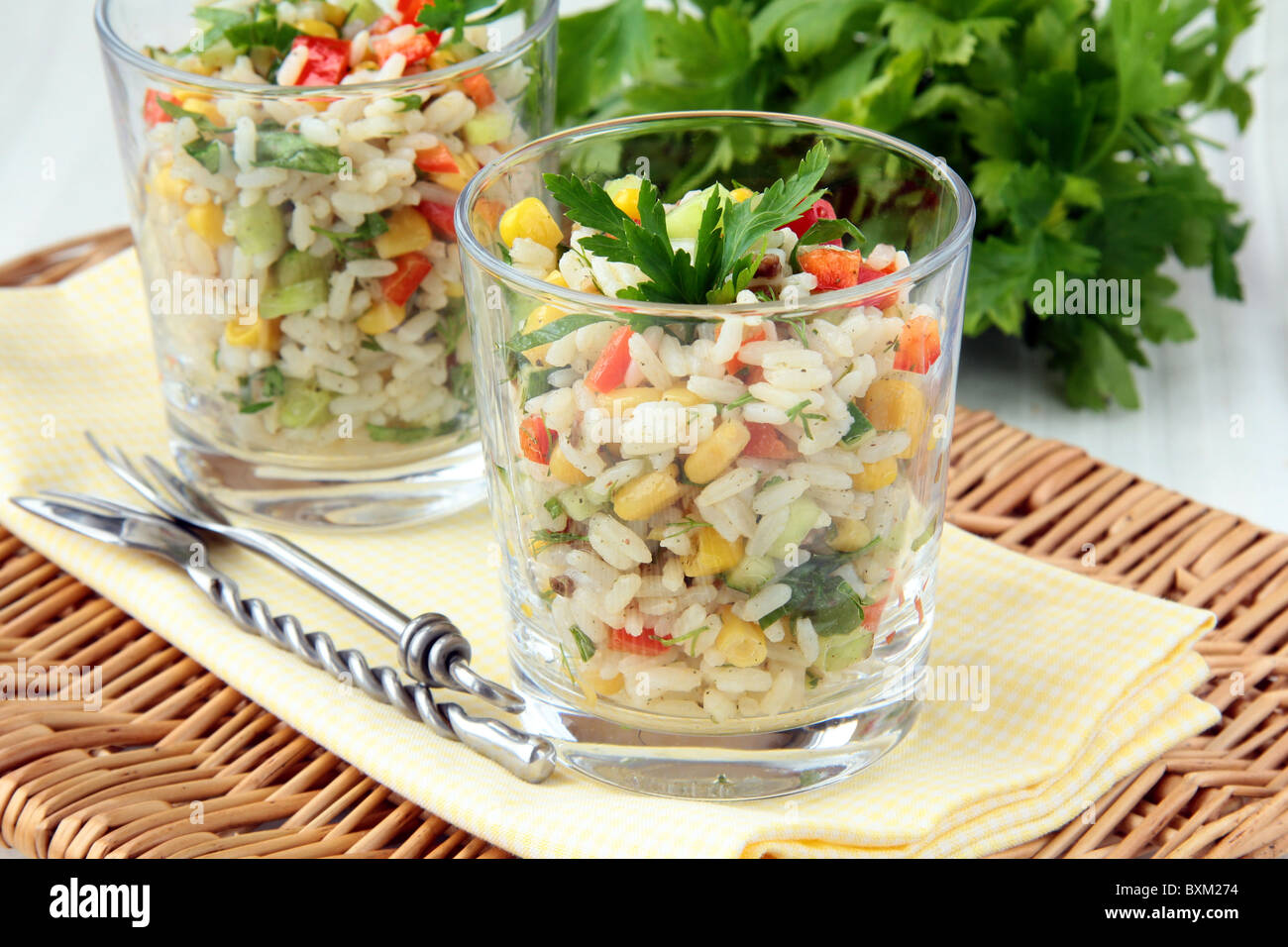 Parsley and vegetables in cups hires stock photography and images Alamy