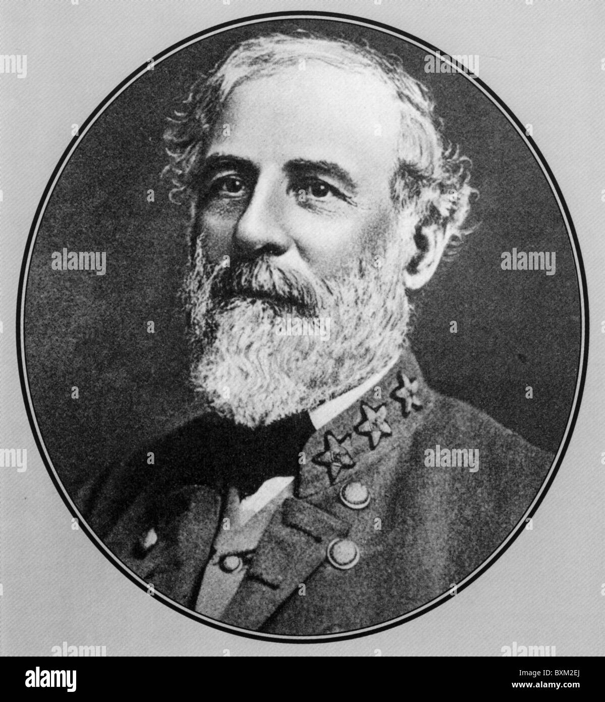 ROBERT E LEE (1807-1870) commanding general of the Confederate Army during  the American Civil War Stock Photo - Alamy