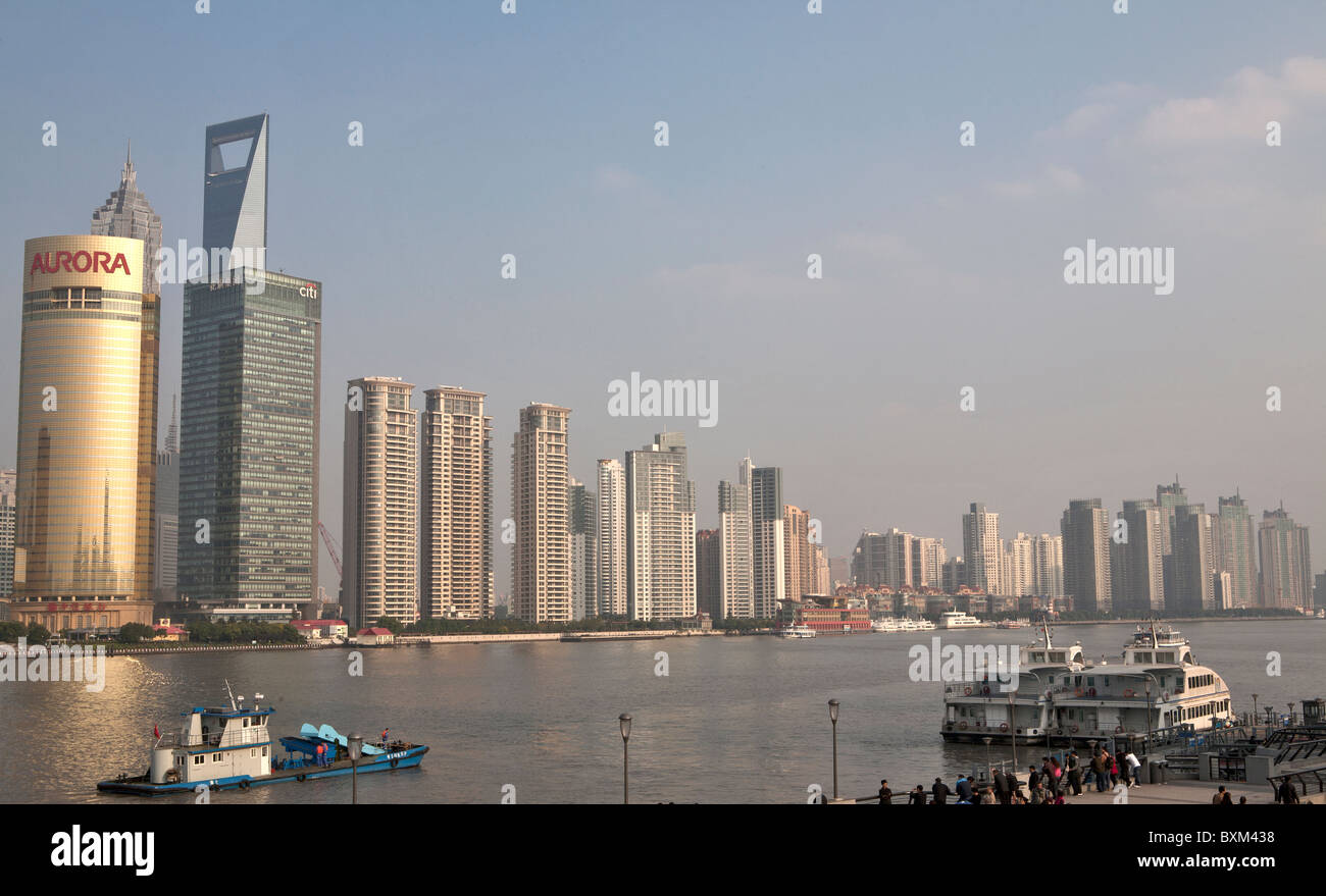 Shanghai pudong china skyscrapers hi-res stock photography and images ...