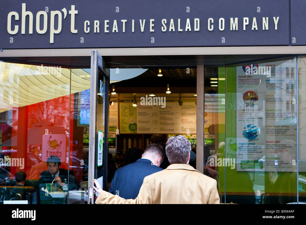 Chop't, a salad restaurant in Washington DC Stock Photo