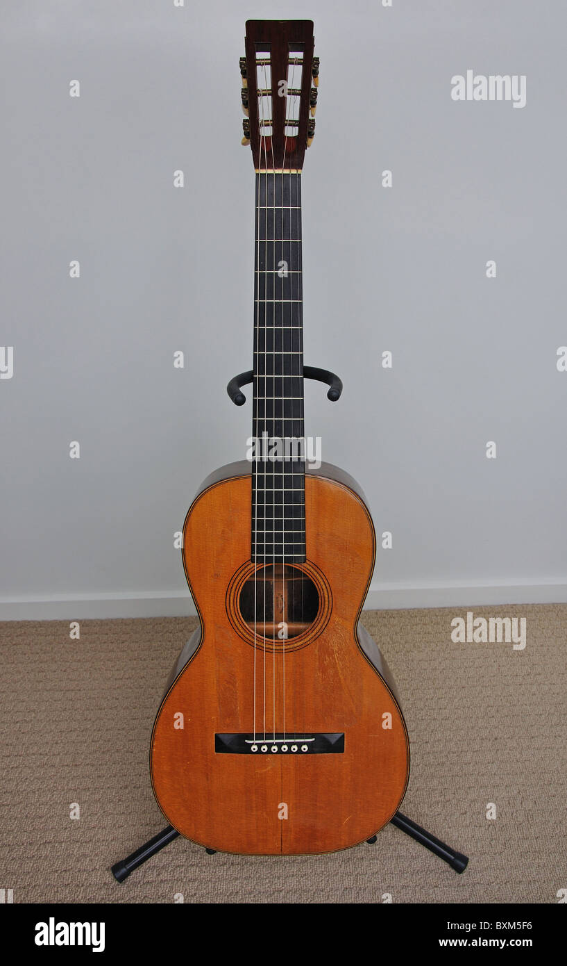 Vintage American Martin Parlour guitar, Christchurch, Canterbury, South  Island, New Zealand Stock Photo - Alamy