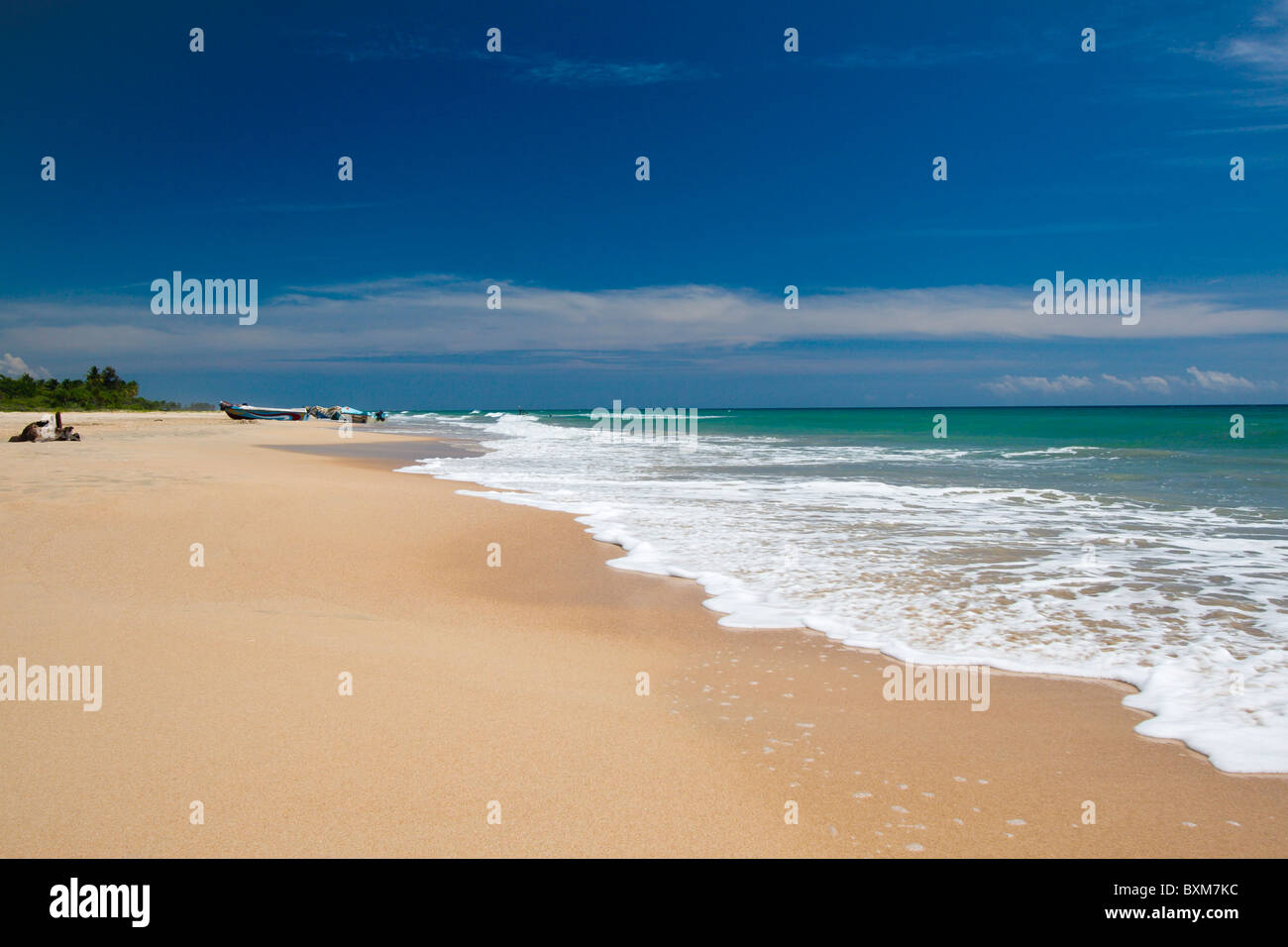 Paradise rediscovered - Nilaveli Beach Trincomalee Sri Lanka East Coast Stock Photo