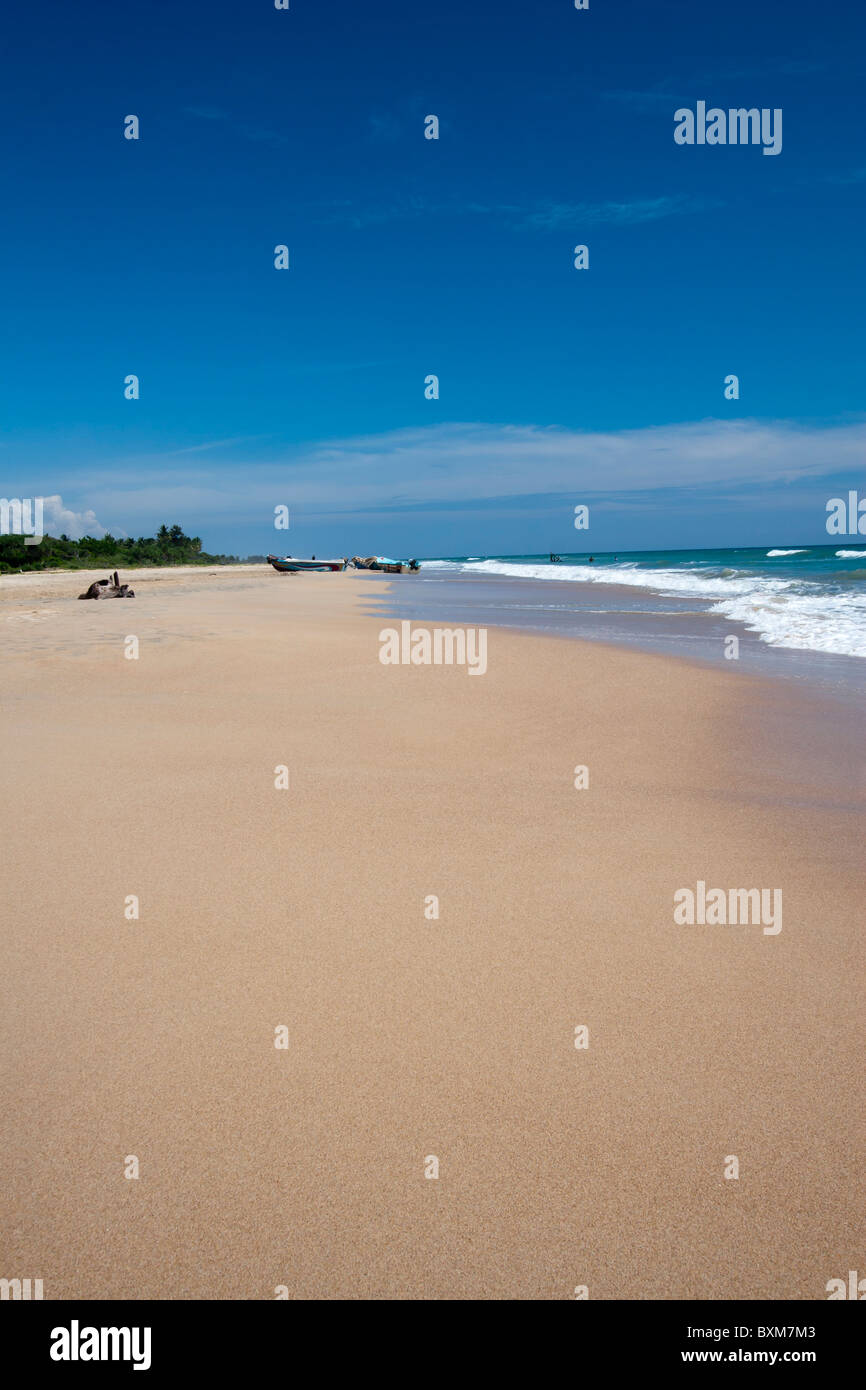 Paradise rediscovered - Nilaveli Beach Trincomalee Sri Lanka East Coast Stock Photo