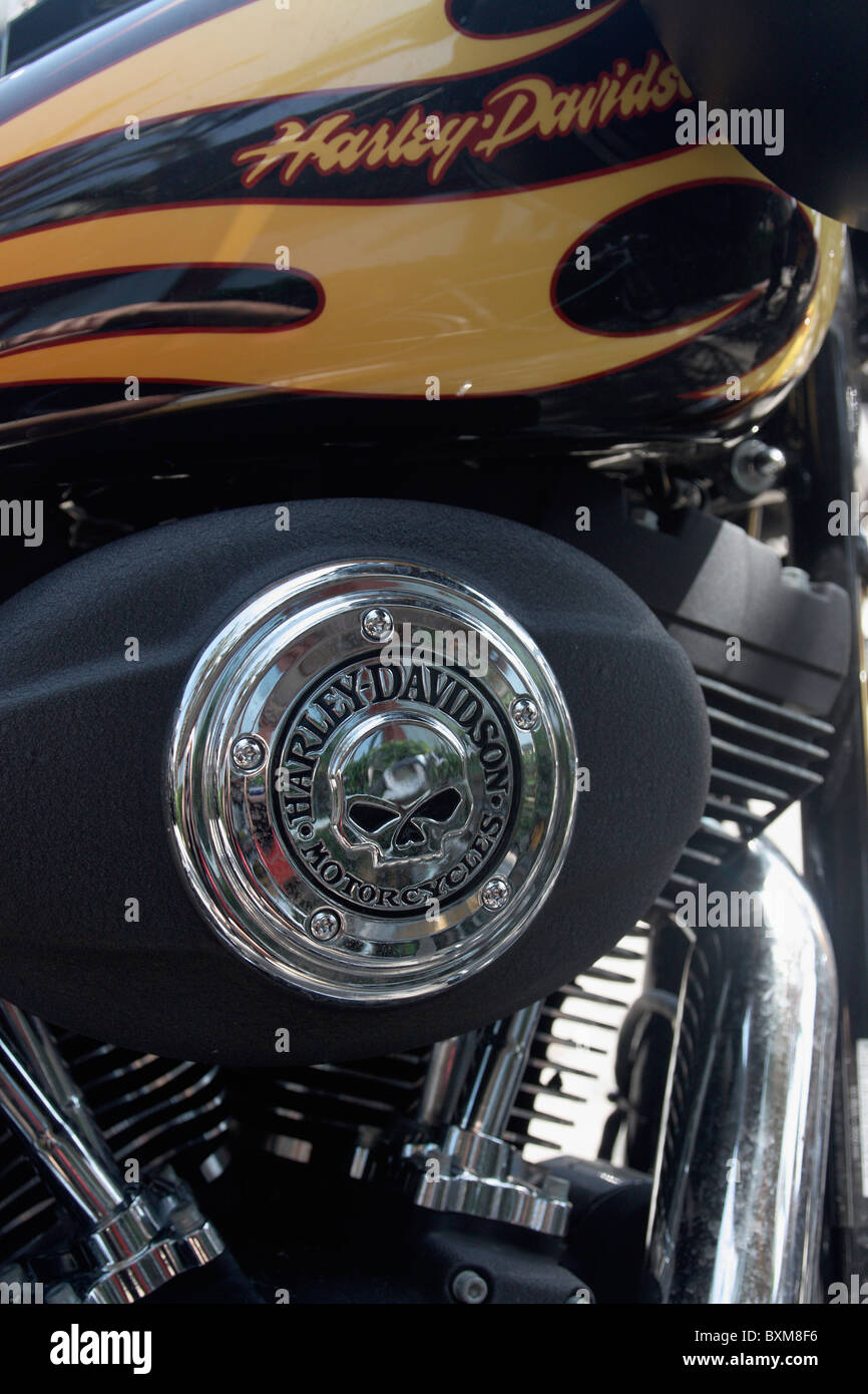 Harley Davidson 'Night Train' Limited Edition no 16 of 150 Stock Photo